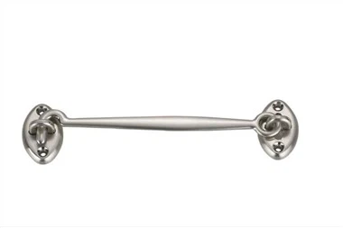 Sinkkiseoksesta valmistettu ovenkoukku